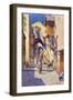 A Street in Jerusalem, C.1910-Harry Morley-Framed Giclee Print