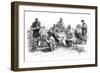 A Street in Kin-Kiang, Types and Costumes, C1890-null-Framed Giclee Print