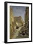 A Street in Laghouat-Eugene Fromentin-Framed Giclee Print