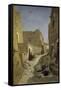 A Street in Laghouat-Eugene Fromentin-Framed Stretched Canvas