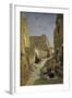 A Street in Laghouat-Eugene Fromentin-Framed Giclee Print