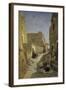 A Street in Laghouat-Eugene Fromentin-Framed Giclee Print