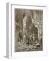 A Street in London During the Great Plague-English School-Framed Giclee Print