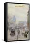 A Street in London-Rose Maynard Barton-Framed Stretched Canvas