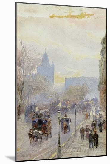 A Street in London-Rose Maynard Barton-Mounted Giclee Print
