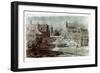 A Street in Madrid-Francisco de Goya-Framed Giclee Print