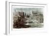 A Street in Madrid-Francisco de Goya-Framed Giclee Print