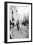 A Street in Mosul, Mesopotamia, 1918-null-Framed Giclee Print