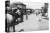 A Street in Mumbai (Bomba), India, C1918-null-Stretched Canvas