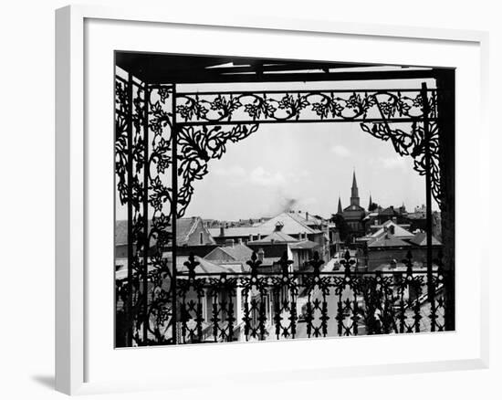 A Street in New Orleans-null-Framed Photographic Print