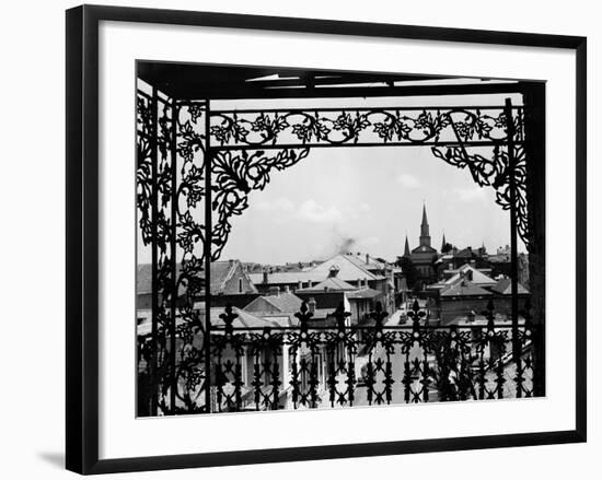 A Street in New Orleans-null-Framed Photographic Print