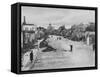 A Street in Ortelsburg, Eastern Prussia, World War I, August 1915-null-Framed Stretched Canvas