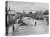 A Street in Ortelsburg, Eastern Prussia, World War I, August 1915-null-Stretched Canvas