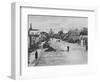 A Street in Ortelsburg, Eastern Prussia, World War I, August 1915-null-Framed Giclee Print