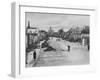 A Street in Ortelsburg, Eastern Prussia, World War I, August 1915-null-Framed Giclee Print