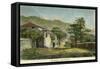 A Street in Roseau, Dominica, C1880-Pann-Framed Stretched Canvas