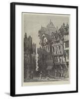 A Street in Rouen-Samuel Read-Framed Giclee Print