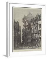 A Street in Rouen-Samuel Read-Framed Giclee Print