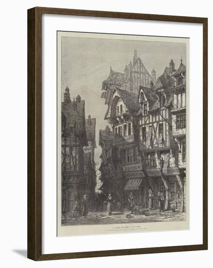 A Street in Rouen-Samuel Read-Framed Giclee Print