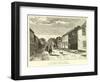 A Street in Saint-Pierre, Saint Pierre and Miquelon-null-Framed Giclee Print