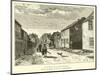 A Street in Saint-Pierre, Saint Pierre and Miquelon-null-Mounted Giclee Print