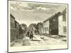 A Street in Saint-Pierre, Saint Pierre and Miquelon-null-Mounted Giclee Print