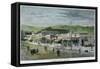 A Street in Salt Lake City, Utah, USA, C1880-null-Framed Stretched Canvas