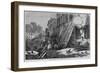 A Street in Strasbourg during the Bombardment. See Page 731.-null-Framed Giclee Print