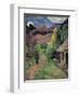 A Street in Tahiti by Paul Gauguin-null-Framed Photographic Print