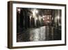 A Street in the Old Town of Warsaw-fotorince-Framed Photographic Print