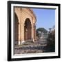 A Street in the Roman Port of Ostia, 1st Century-CM Dixon-Framed Photographic Print