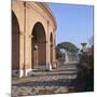 A Street in the Roman Port of Ostia, 1st Century-CM Dixon-Mounted Photographic Print