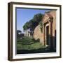 A Street in the Roman Port of Ostia-CM Dixon-Framed Photographic Print