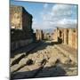 A Street in the Roman Town of Pompeii, 1st Century-CM Dixon-Mounted Premium Photographic Print