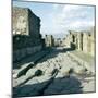 A Street in the Roman Town of Pompeii, Italy-CM Dixon-Mounted Premium Photographic Print