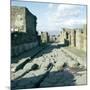 A Street in the Roman Town of Pompeii, Italy-CM Dixon-Mounted Photographic Print