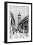 A Street in the Suk District of Tunis, Tunisia, 1895-null-Framed Giclee Print