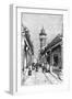 A Street in the Suk District of Tunis, Tunisia, 1895-null-Framed Giclee Print