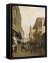 A Street in Tiflis-Pyotr Petrovich Vereshchagin-Framed Stretched Canvas