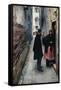 A Street in Venice-John Singer Sargent-Framed Stretched Canvas