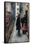 A Street in Venice-John Singer Sargent-Framed Stretched Canvas