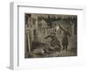 A Street in Whitechapel: the Last Crime of Jack the Ripper, from 'Le Petit Parisien', 1891-Beltrand and Clair-Guyot, E. Dete-Framed Giclee Print