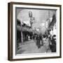 A Street in Yokohama, Japan, 1900s-null-Framed Photographic Print