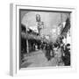 A Street in Yokohama, Japan, 1900s-null-Framed Photographic Print