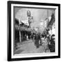 A Street in Yokohama, Japan, 1900s-null-Framed Photographic Print