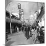 A Street in Yokohama, Japan, 1900s-null-Mounted Photographic Print