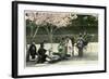 A Street Merchant, Japan, 1904-null-Framed Giclee Print