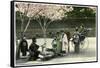 A Street Merchant, Japan, 1904-null-Framed Stretched Canvas