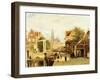 A Street Scene, Amsterdam-Johannes Frederick Hulk-Framed Giclee Print