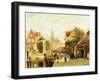 A Street Scene, Amsterdam-Johannes Frederick Hulk-Framed Giclee Print